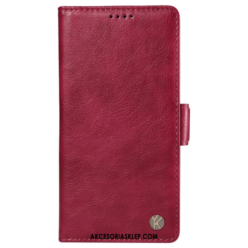 Etui Folio Oppo Reno 12 Pro 5g Vintage Yikatu Etui Ochronne