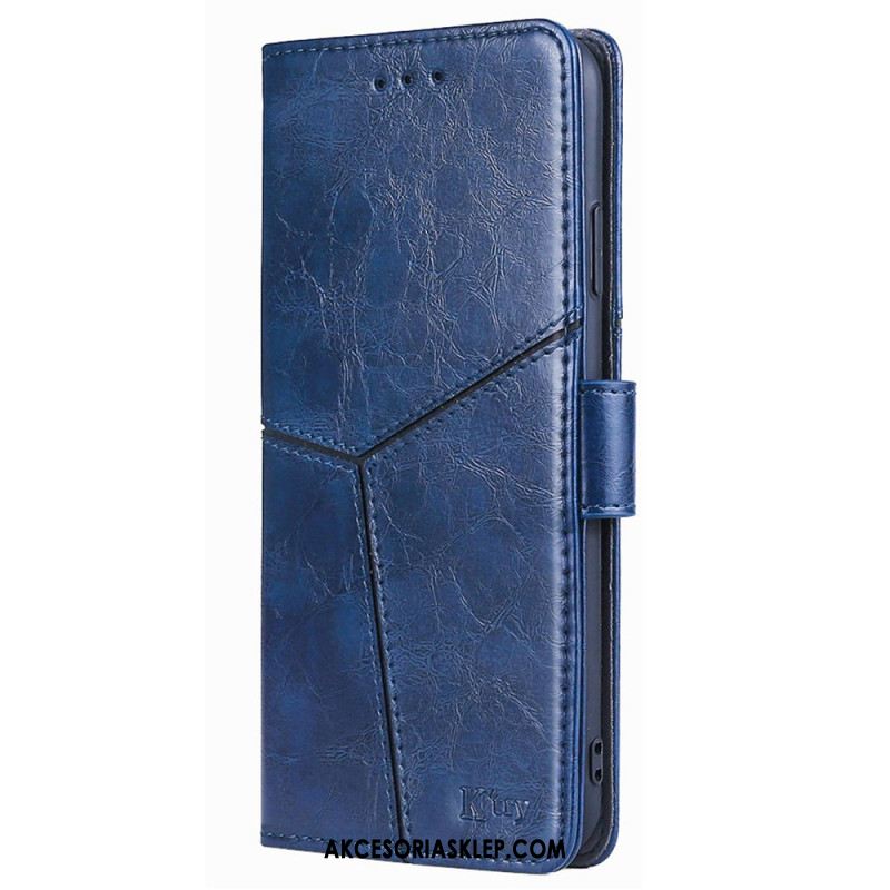 Etui Folio Realme 12 Pro / 12 Pro Plus Wzór Geometryczny