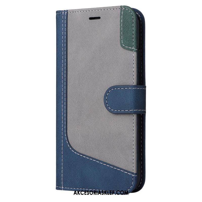 Etui Folio Samsung Galaxy A16 5g Trójkolorowy Etui Ochronne