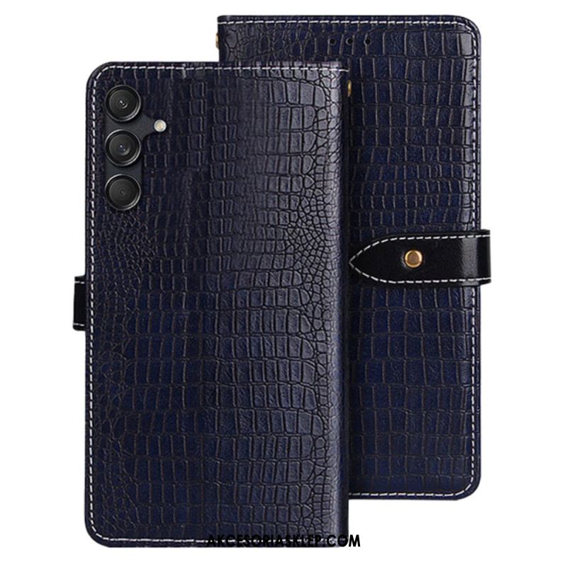 Etui Folio Samsung Galaxy M55 5g Styl Krokodyla Idewei