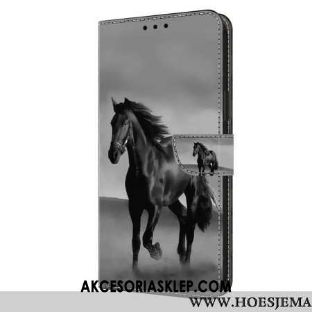 Etui Folio Samsung Galaxy S24 Plus 5g CZarny Koń