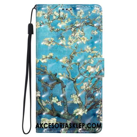 Etui Folio Samsung Galaxy S24 Plus 5g Kwiat Moreli W Lnaière Etui Ochronne