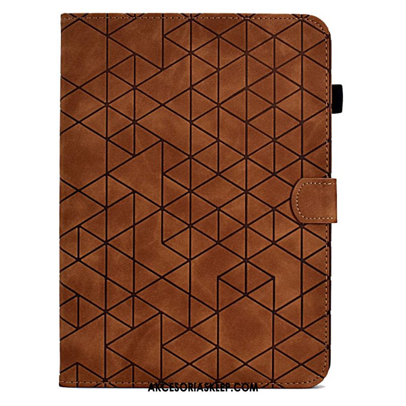 Etui Folio Samsung Galaxy Tab S9 Fe Wzór Geometryczny