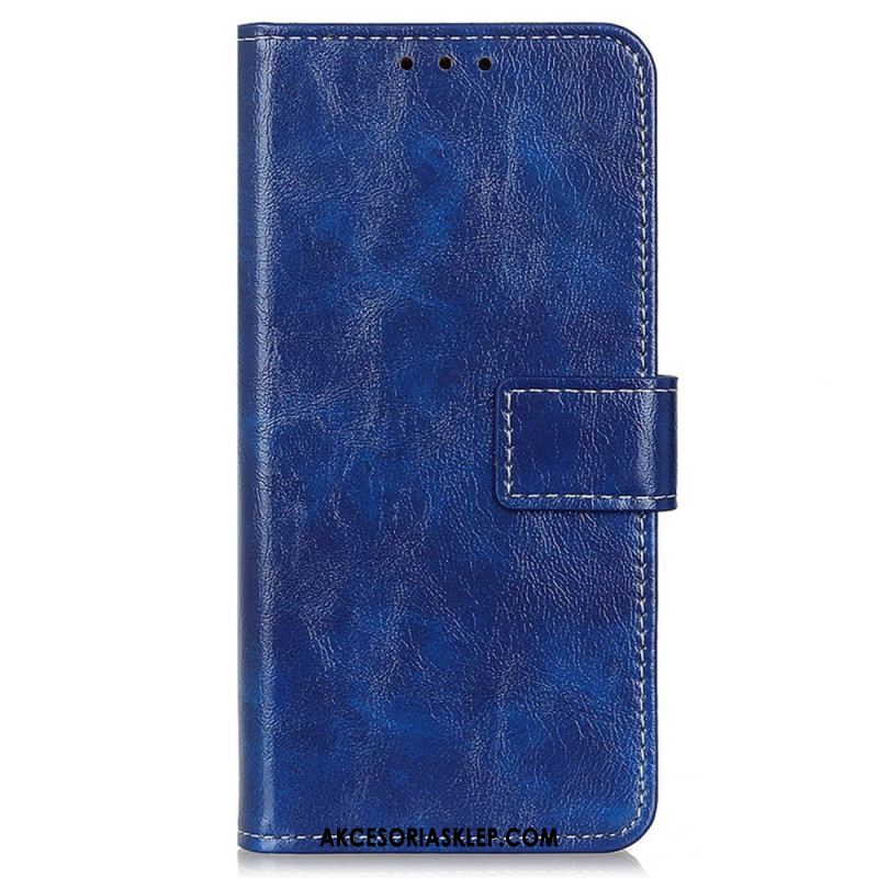 Etui Folio Xiaomi Redmi Note 13 4g Błyszcząca Imitacja Skóry