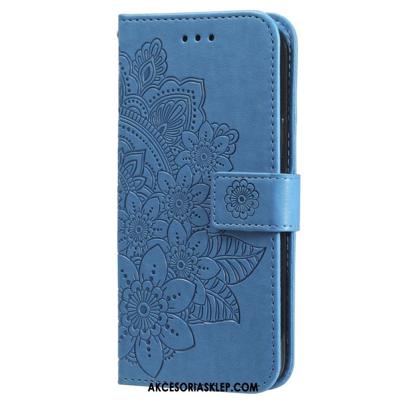 Etui Folio Xiaomi Redmi Note 13 Pro 4g Druk Mandali Etui Ochronne