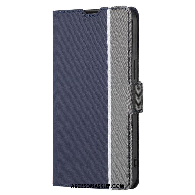 Etui Folio do Oppo Reno 8 Dwutonowy