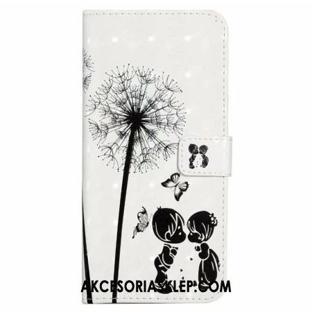 Etui Folio iPhone 16 Dzieci I Mniszek Lekarski Etui Ochronne