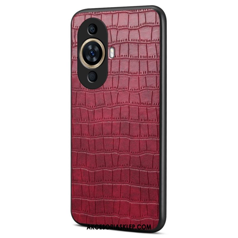 Etui Huawei Nova 12s Efekt Krokodyla