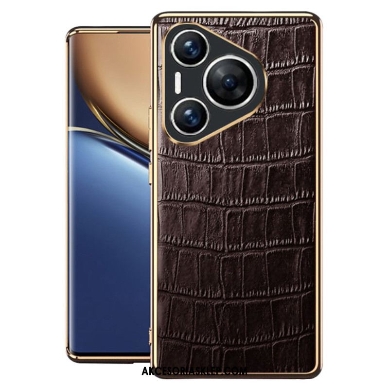 Etui Huawei Pura 70 Styl Krokodyla