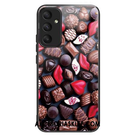 Etui Samsung Galaxy A55 5g CZekoladki Ze Szkła Hartowanego