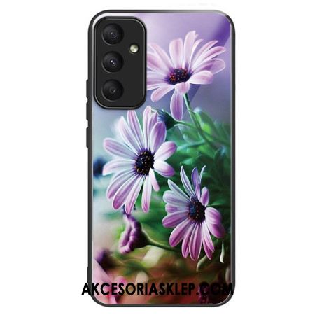 Etui Samsung Galaxy A55 5g Szkło Hartowane W Kolorze Fioletowej Chryzantemy