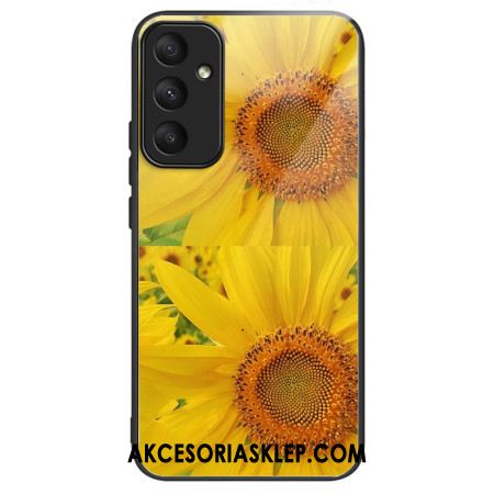 Etui Samsung Galaxy A55 5g Słoneczniki Ze Szkła Hartowanego