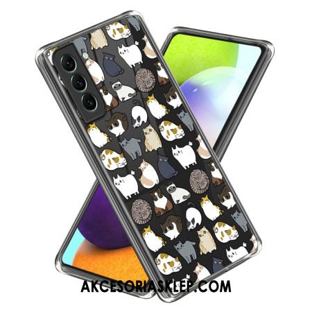 Etui Samsung Galaxy S24 5g Przezroczyste Koty