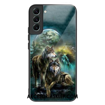 Etui Samsung Galaxy S24 5g Wilki Ze Szkła Hartowanego