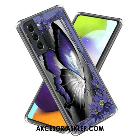 Etui Samsung Galaxy S24 Plus 5g Fioletowy Motyl