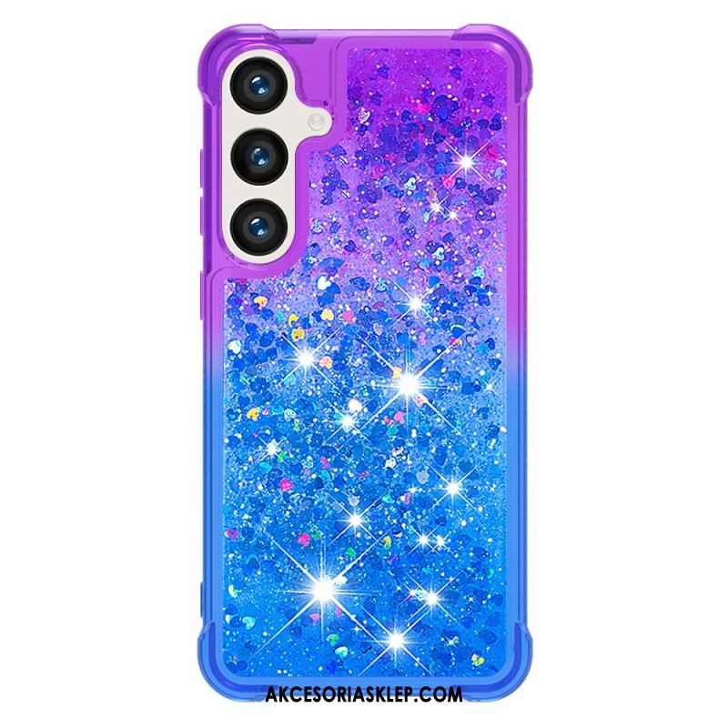 Etui Samsung Galaxy S24 Plus 5g Płynny Brokat Etui Ochronne