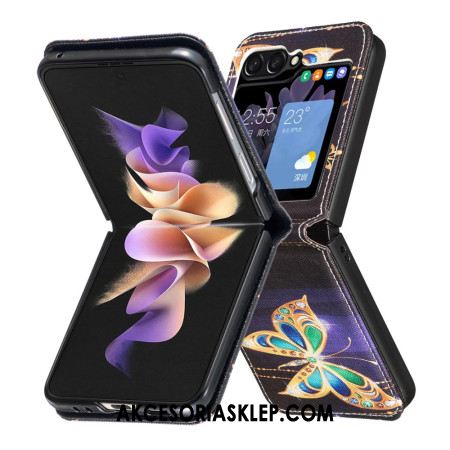 Etui Samsung Galaxy Z Flip 6 Biżuteria W Kształcie Motyla