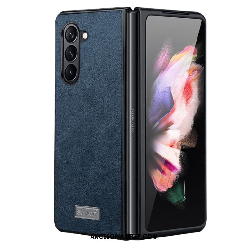 Etui Samsung Galaxy Z Fold 5 Elegancka Skóra Abeel