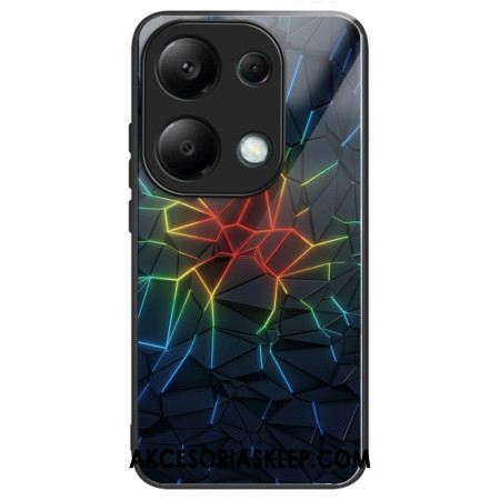 Etui Xiaomi Redmi Note 13 Pro 4g Geometria Szkło Hartowane Etui Ochronne