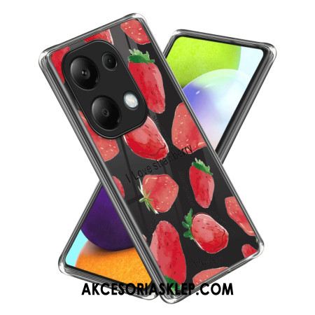 Etui Xiaomi Redmi Note 13 Pro 4g Truskawki Etui Ochronne