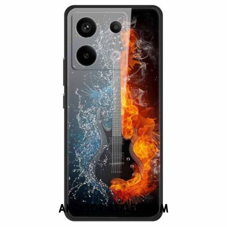 Etui Xiaomi Redmi Note 13 Pro 5g Gitara Lodu I Ognia Ze Szkła Hartowanego