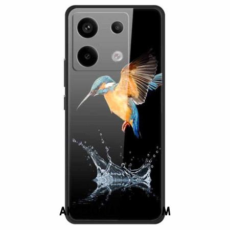 Etui Xiaomi Redmi Note 13 Pro 5g Ptak W Koronie Ze Szkła Hartowanego