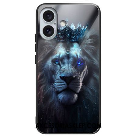 Etui iPhone 16 Plus Szkło Hartowane Blue Lion Etui Ochronne