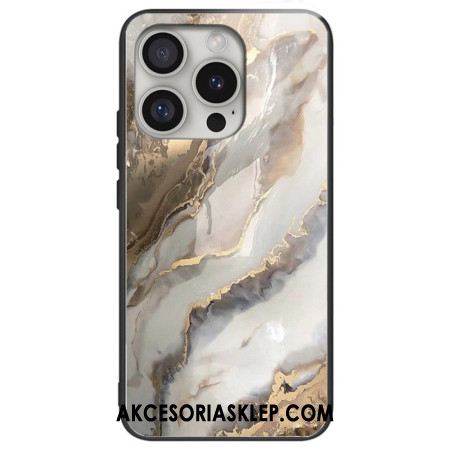 Etui iPhone 16 Pro Alchemiczne Marmurowe Szkło Hartowane