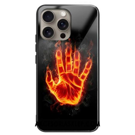 Etui iPhone 16 Pro Max Szkło Hartowane Typu Fire Palm