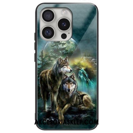 Etui iPhone 16 Pro Max Wilki Ze Szkła Hartowanego