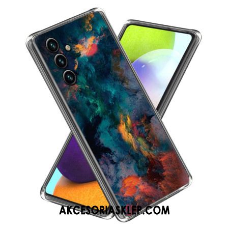 Futerały Samsung Galaxy A15 5g Etui Na Telefon Kolorowe Chmury