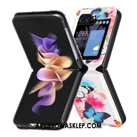 Futerały Samsung Galaxy Z Flip 6 Etui Na Telefon Dwa Motyle