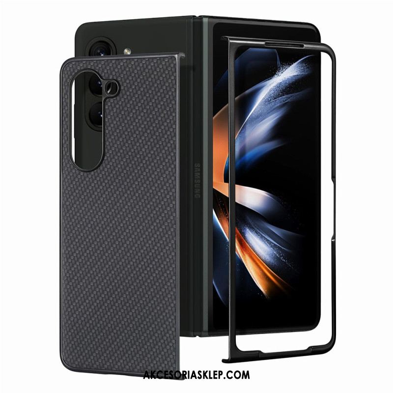 Futerały Samsung Galaxy Z Fold 5 Etui Na Telefon Klasyczne Włókno Węglowe