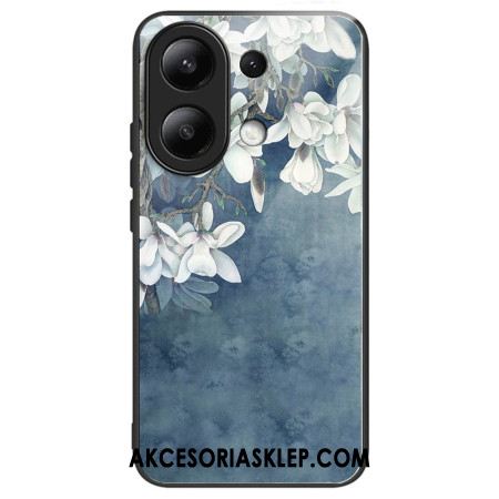 Futerały Xiaomi Redmi Note 13 4g Etui Na Telefon Magnolie Szkło Hartowane